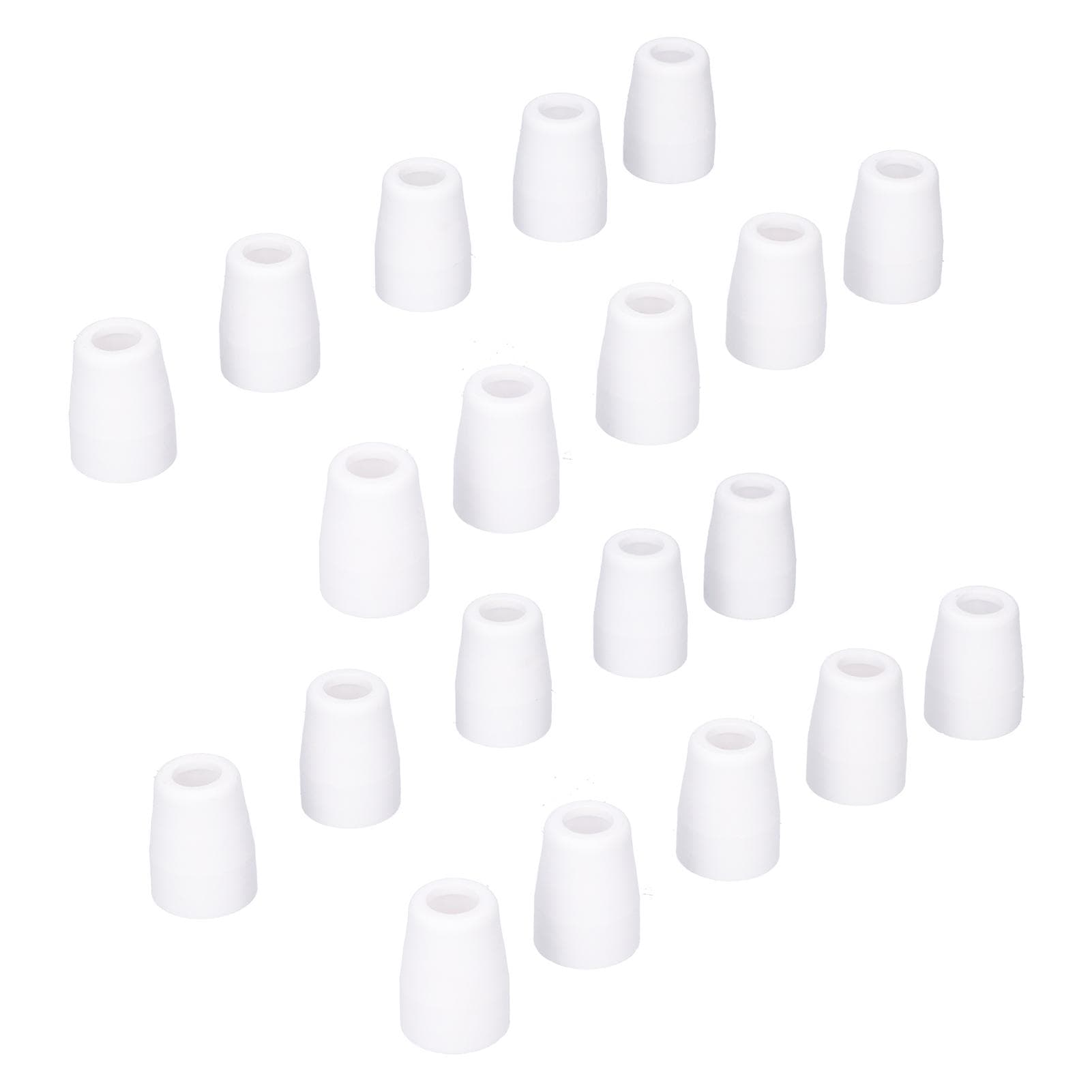 20Pcs Plasma Cutter Ceramic Cup Air Cutting Torch Shield Consumables Accessories for TC?60
