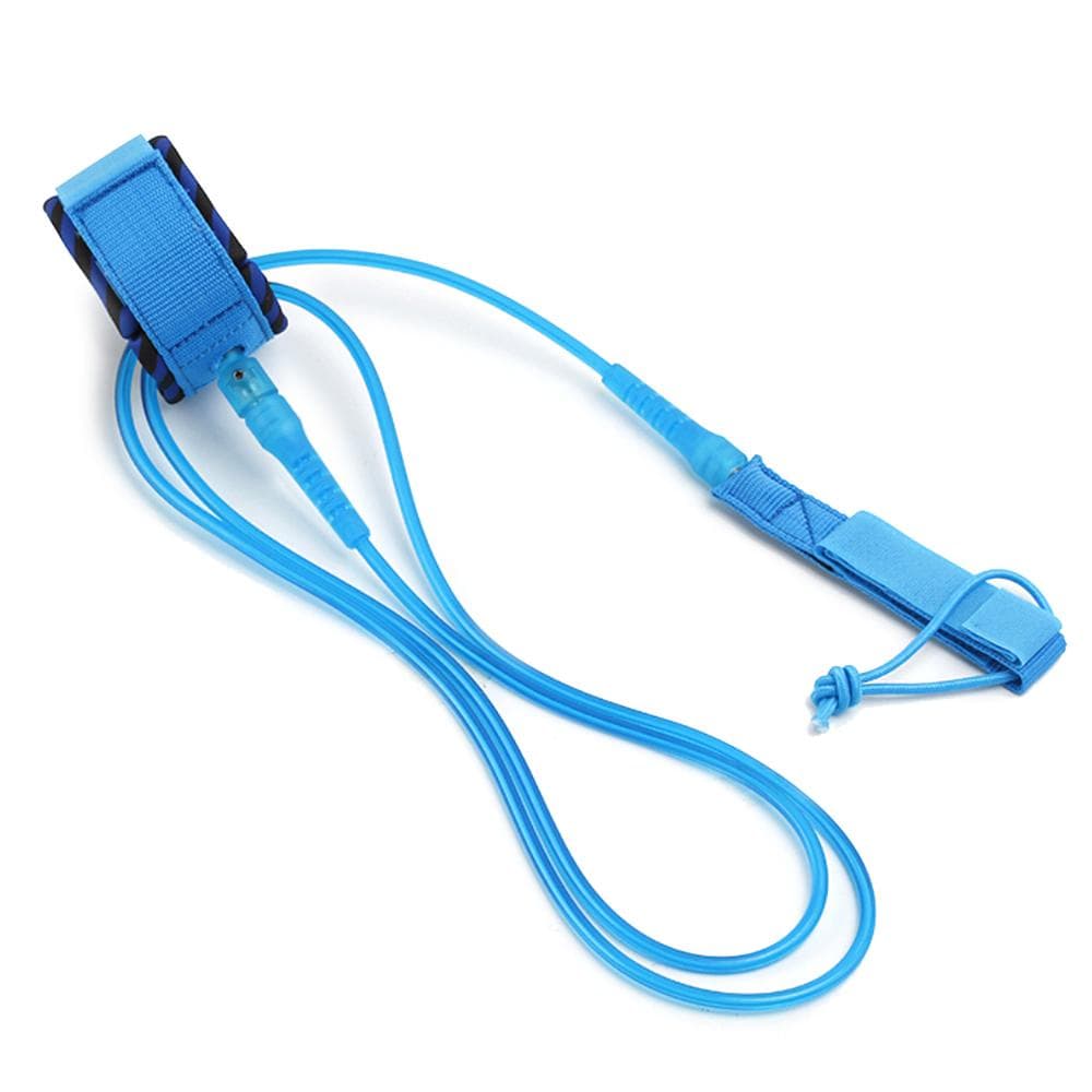 Surf Leash Surfing Surfboard Leash Smooth Steel Swivel Surfing Leg Rope Paddleboard Leash 6FT/8FT/10FT 6ft