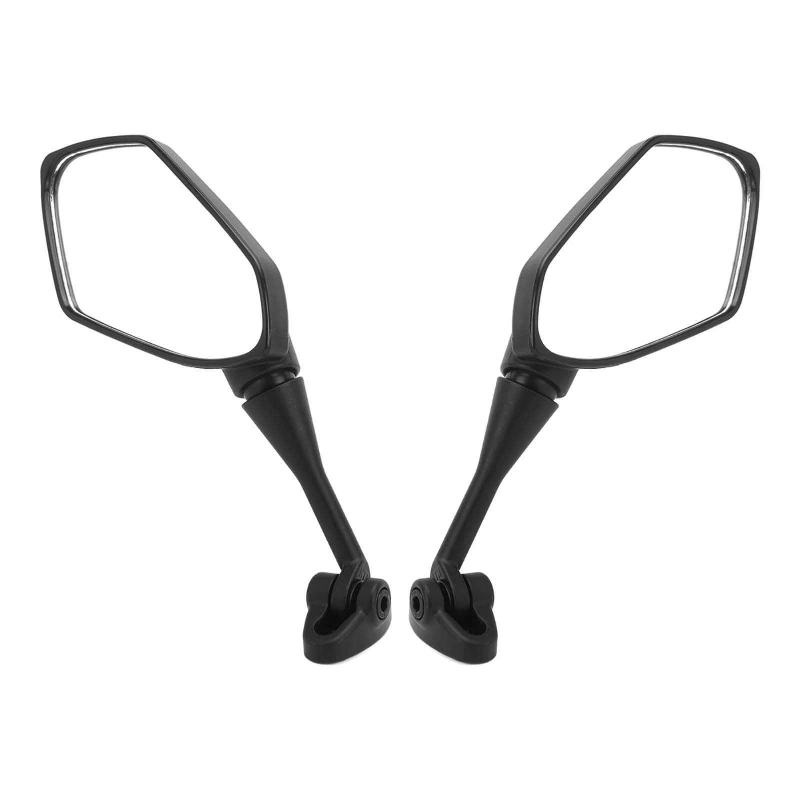 1 Pair Motorcycle Rear Mirror Adjustable Black Handlebar Side Mirror Replacement For HYOSUNG GT125R