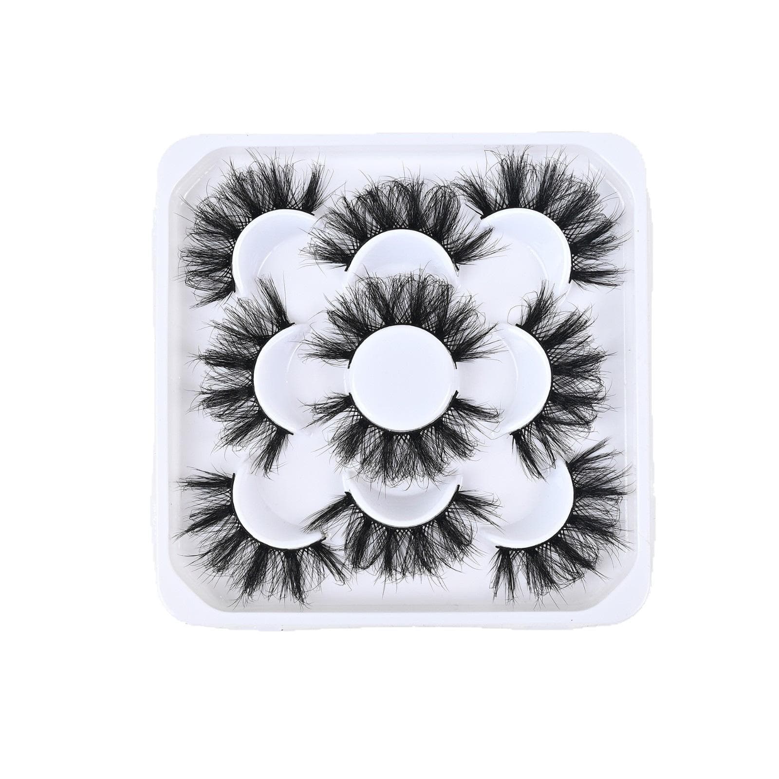 5 pairs Volumized False Eyelashes Strip Lashes, Lashes, Eyelashes, Fake Lashes Eye Makeup