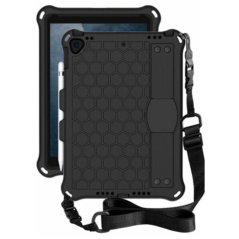 Tablet Cases For Ipad Case With Strap For Ipad Pro 11 Eva Tablet Cover For Ipad Mini 1 2 3 4 5 6 5th 6th 9.7 7th 8th 9th 10.2 Case Pro 11 2018 2020 black