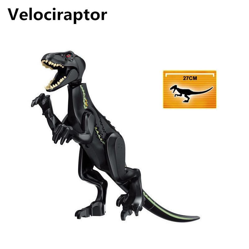 28CM Huge Raptor  Carnotaurus Building Blocks Dinosaur Bricks Tyrannosaurus T-Rex Assemble Kids Toys Kids Gift Christmas Gifts 24