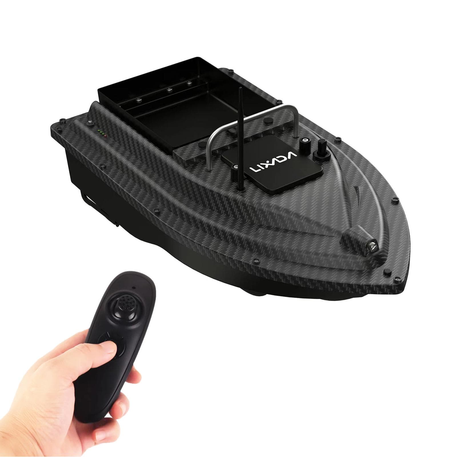 Wireless Remote Control Fishing Bait Boat Fishing Feeder 430-540 yards Remote Range Fish Finder 12000mAh EU Plug