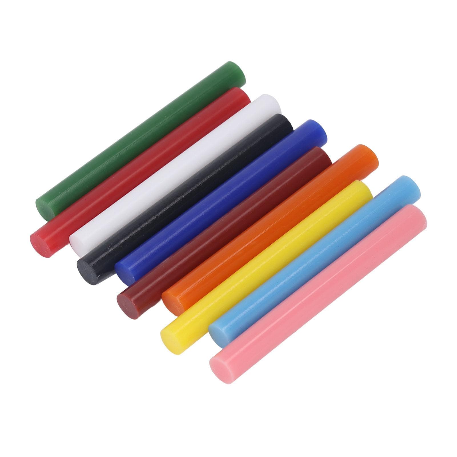 10Pcs Hot Melt Glue Stick 11x100mm Strong Adhesion Aging Resistance Hot Glue Sticks for DIY Crafts
