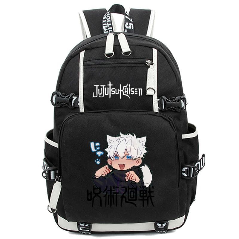 Anime Jujutsu Kaisen Students Boys Girls Schoolbag Backpack Children Teenager Cartoon Bagpack Waterproof School Bag Mochilas