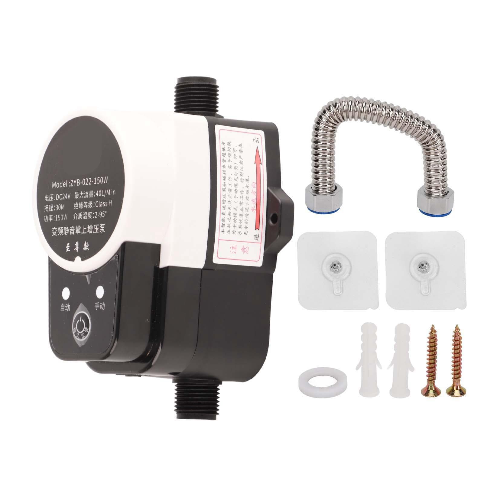 24VDC Water Pump Manual Auto Control Pressure Booster Pump for Solar Heater