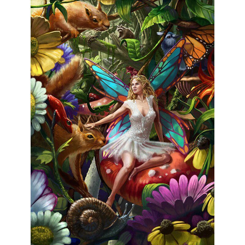 5D Diy Diamond Painting Animal Landscape Stickers Diamond Embroidery Cross Stitch 20X30CM