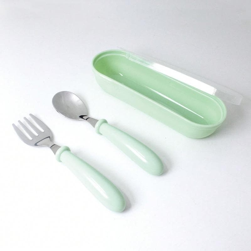 Stainless Steel Cutlery Set, Stainless Steel Table Forks Green