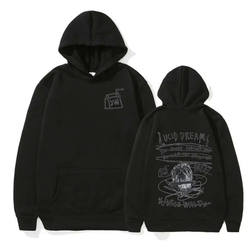 Rared JUICE WRLD-Sweat à Capuche Hoodie XXL black