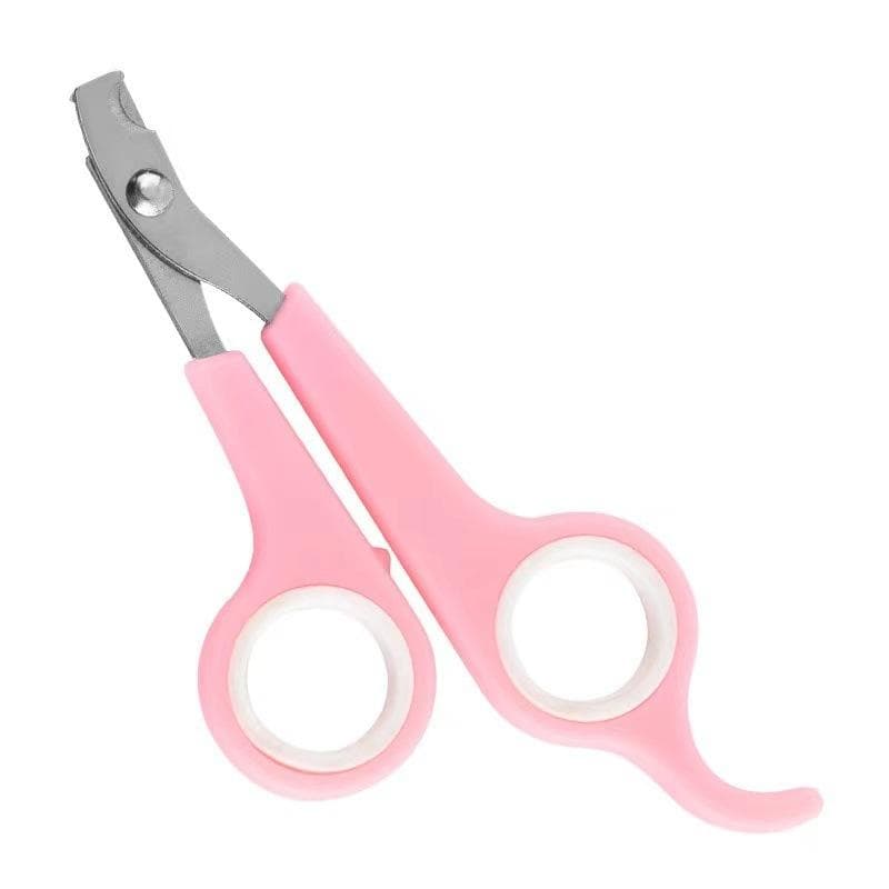12Cm Dog Cat Claw Toe Tool Rabbit Toenail Pet Nail Scissor Trimmer Clipper Grooming Paw Cutter Bird Parrot Shear Animal Cutter pink