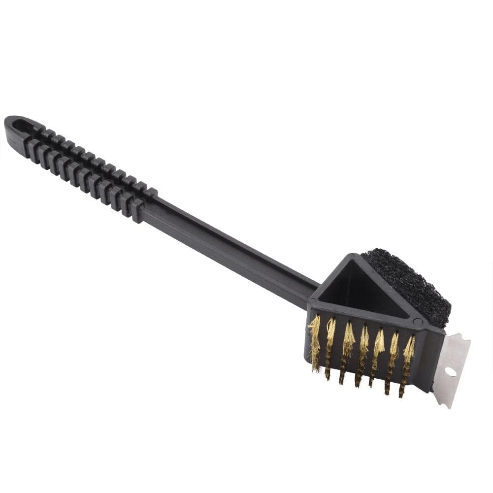 Long Handle BBQ Grill Cleaning Brush Barbecue Kitchen Cleaning Tool