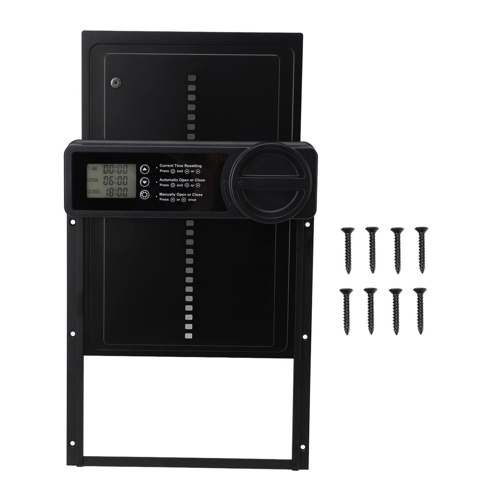 Automatic Chicken Coop Door Electric Timer IPX45 Waterproof Aluminum Alloy Auto Opener