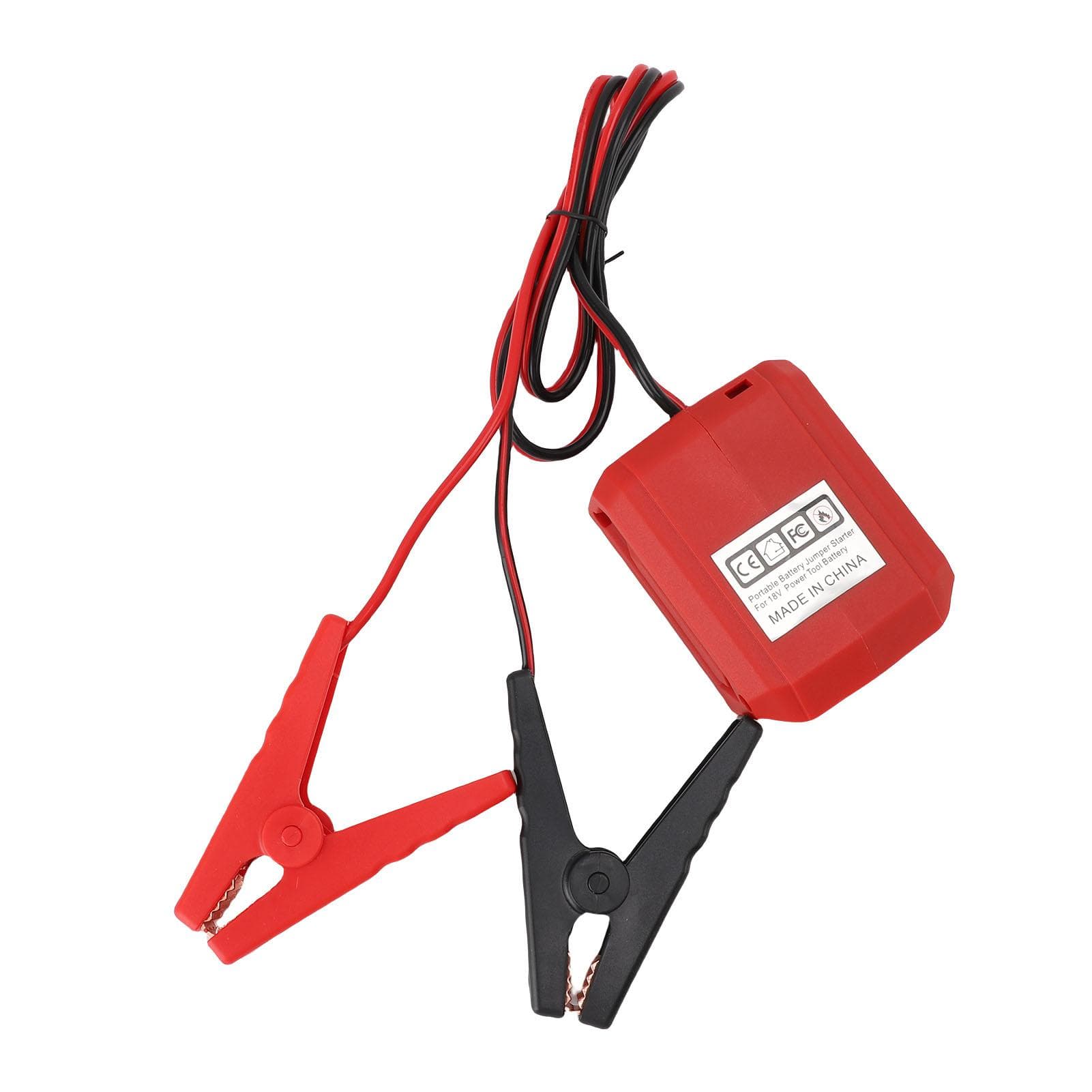 Car Jumper Cable Clamp for 18V Battery Portable Using Tool Li Battery Jumper Starter Cable