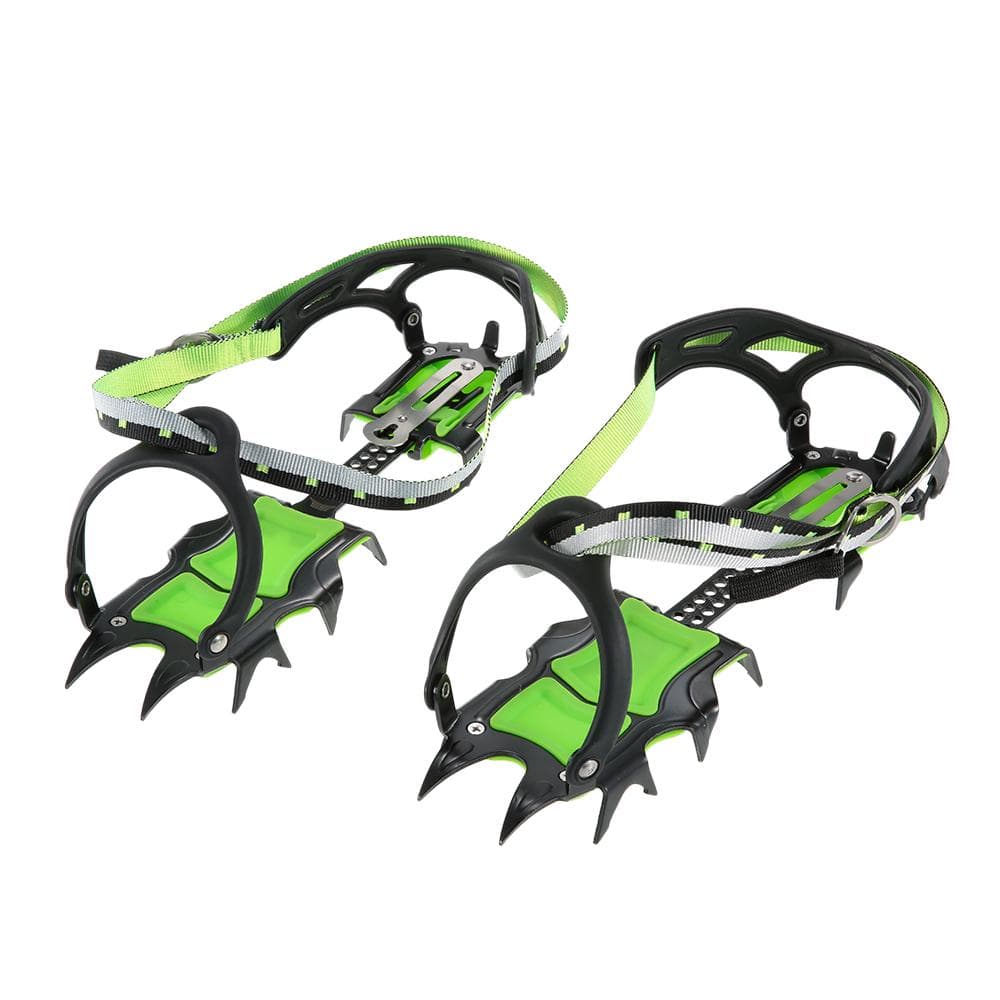 14-point Manganese Steel Climbing Gear Crampons Ice Grippers Crampon Traction Device Mountaineering 1