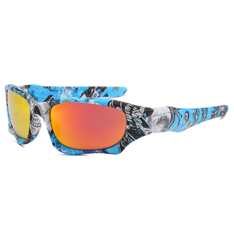 Men's Polarized Tactical Windproof Sunglasses - Military Green, Sports Style Non-Polarized