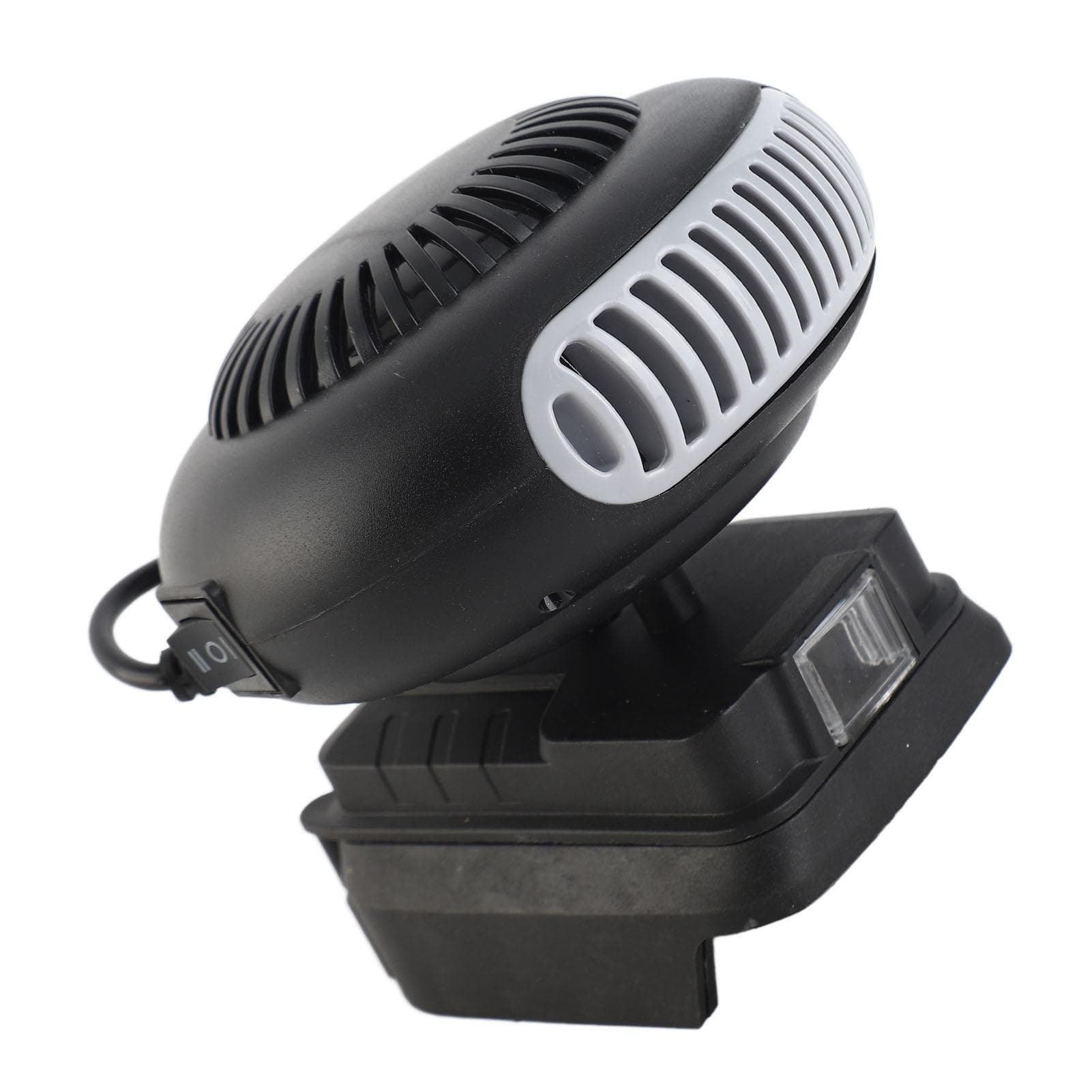 Small Space Heater 170W 2 Gears 18V Battery Powered Electric Heater Fan for BL1815 BL1820 BL1530
