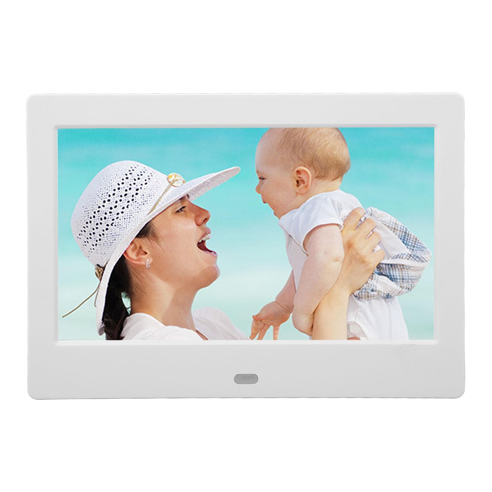 7in IPS Full Lamination HD Digital Photo Frame Video Playback WiFi Connection Electric Photo Frame UK Plug