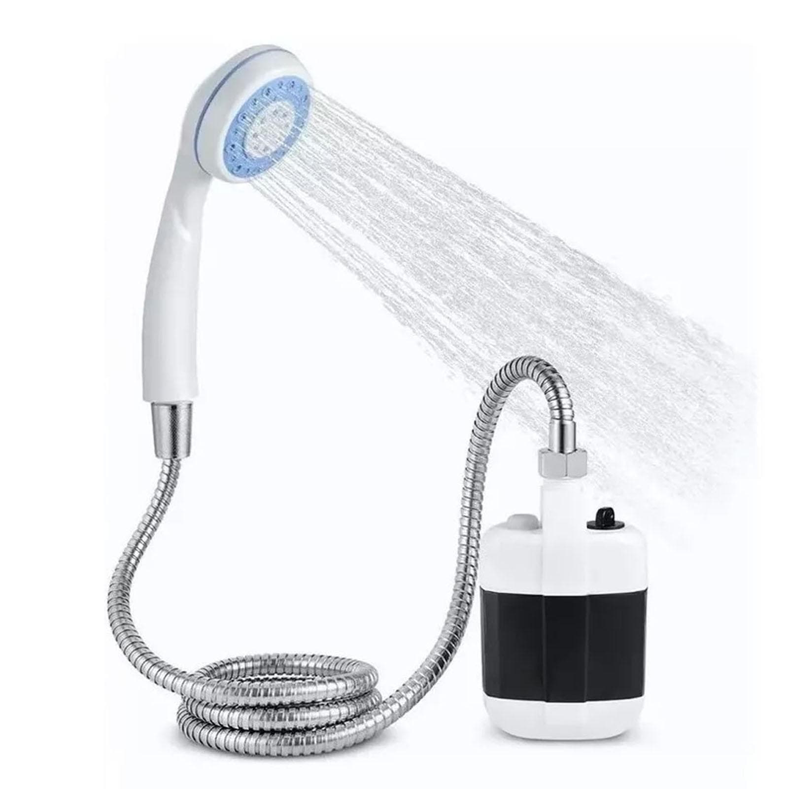 Portable Shower ABS Electric Battery Powered Camping Shower Pump for Outdoor Use