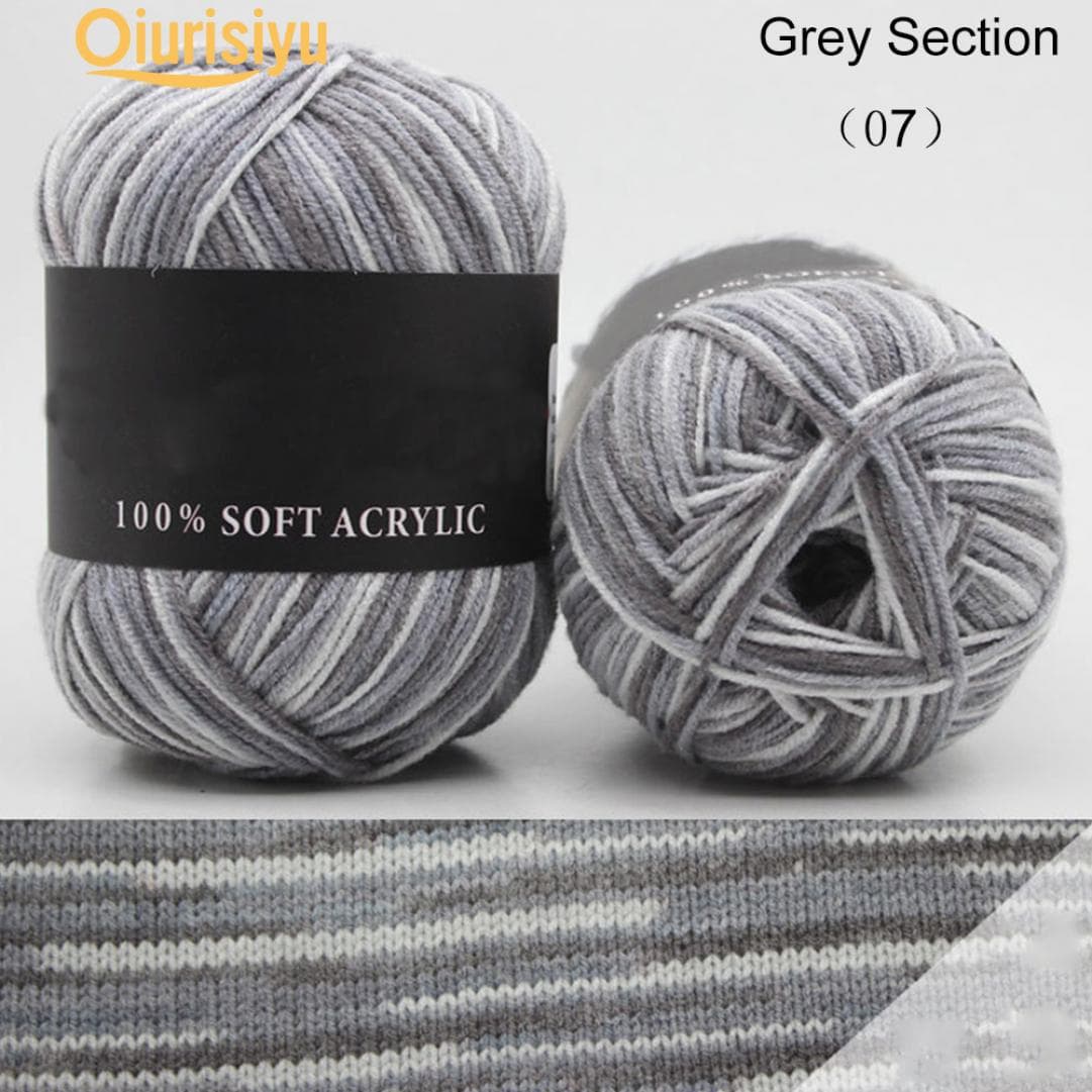 50g Triple Brands Knitting Crochet Milk Cotton Baby Wool Yarn Lot