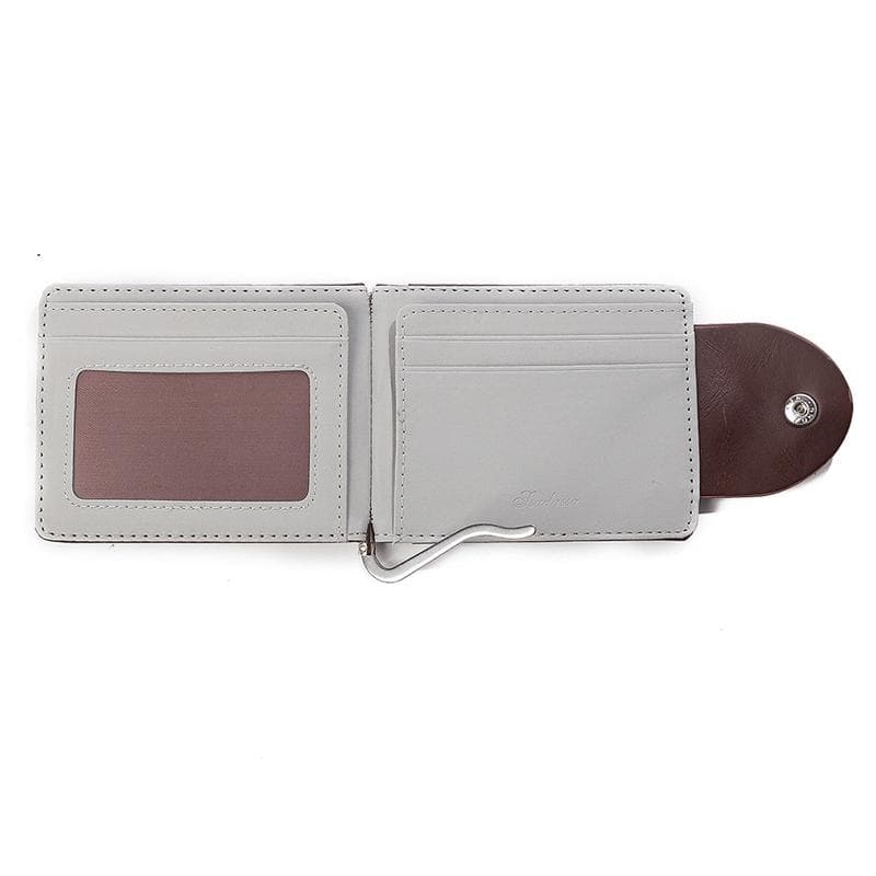 New Money Clips Men's Wallet Multifunctional Colorful Ultra-thin Men Purses gray