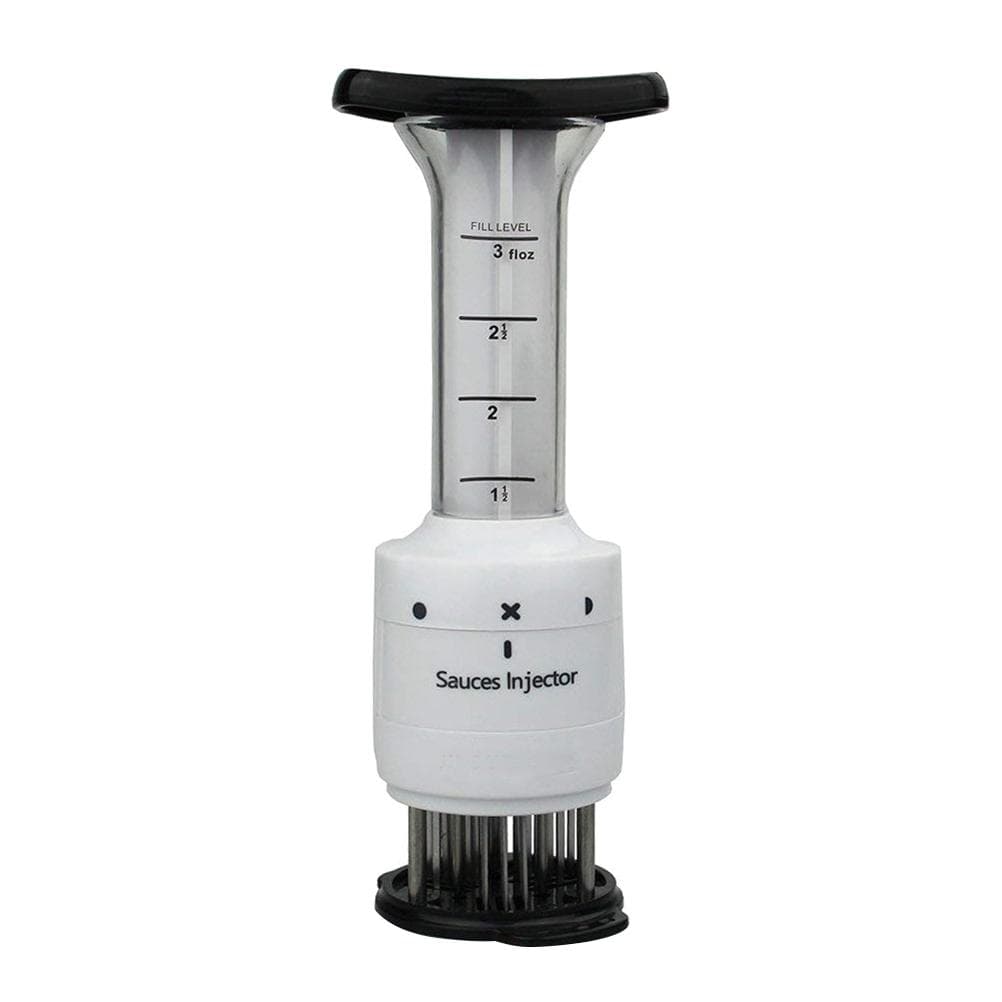 Sauce Injector Meat Marinade Injector with 27 Stainless Steel Needle 3 Oz Marinade Flavor Syringe