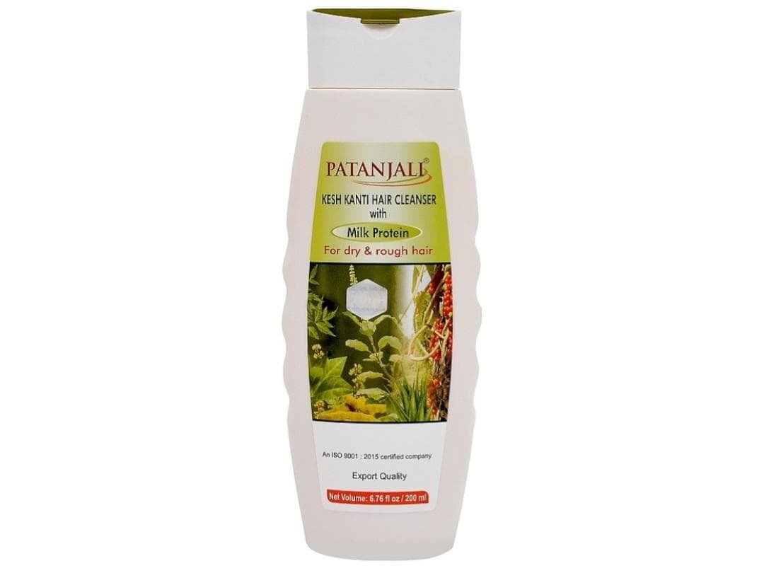 Hair shampoo Milk protein Patanjali Kesh Kanti Hair Cleanser With Milk Protein 1 pcs