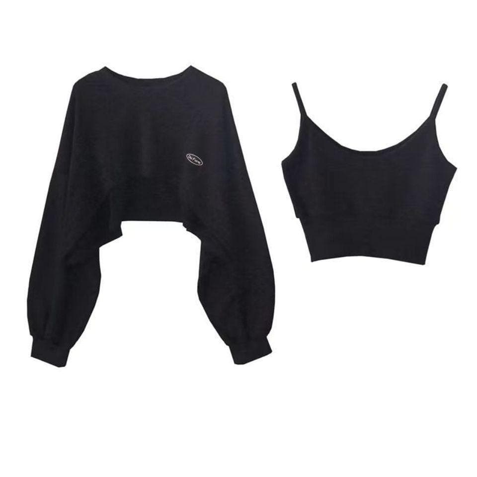 Women Solid Color O-neck Long Sleeve Hoodie Sweatshirt Fashion Ladies Streetwear Slouch Pullover Jumper Tops XL