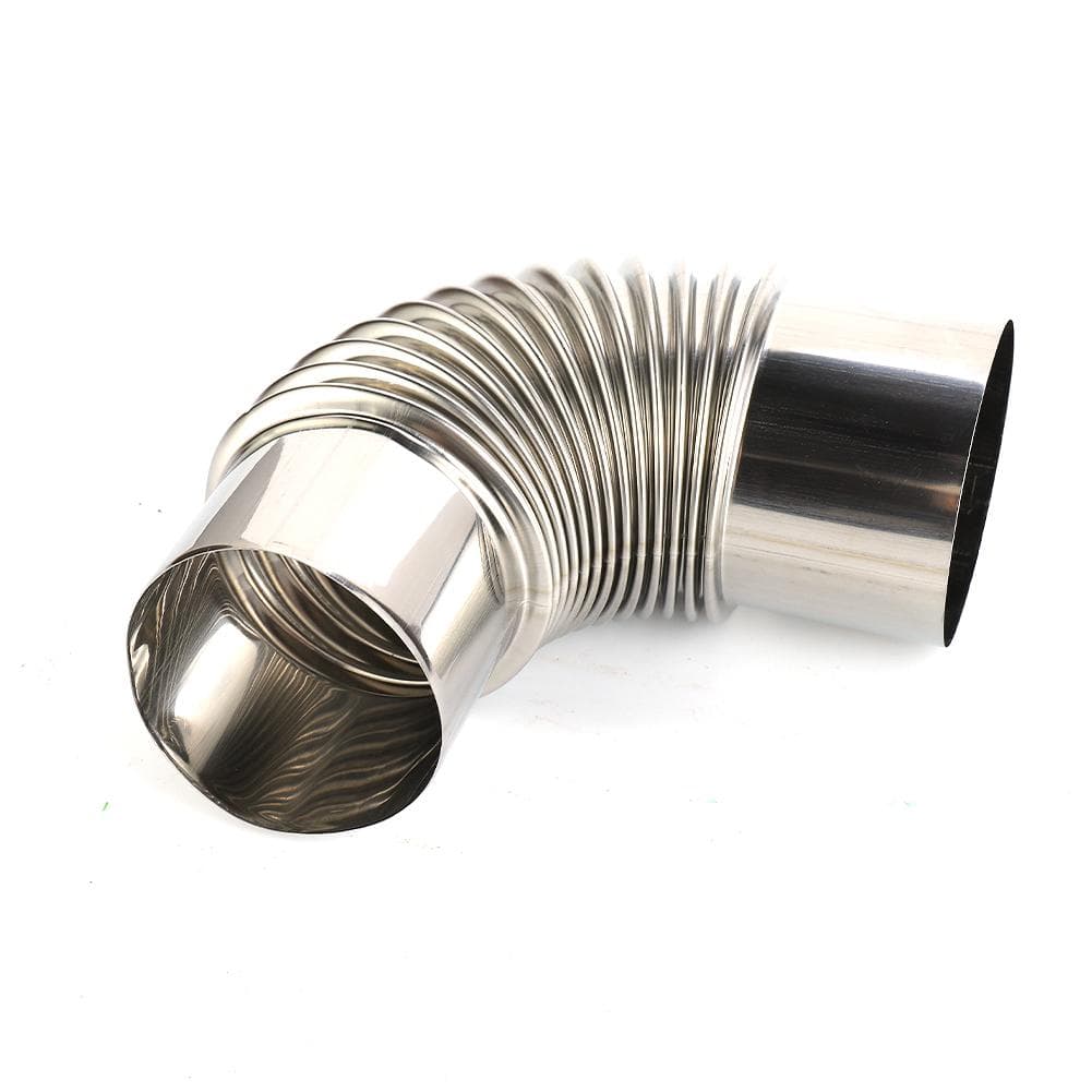 1x Elbow Pipe 50/60/70mm 90 Degree Liner Multi Flue 60mm