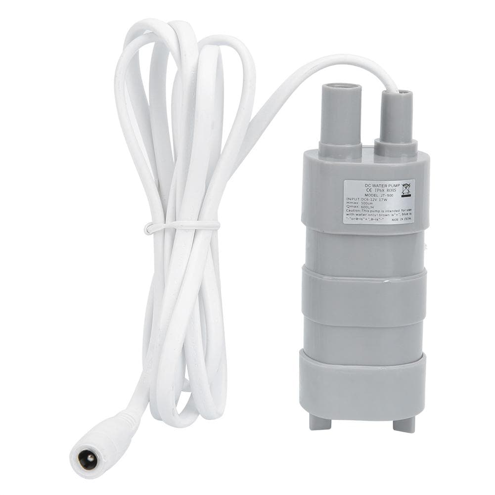 JT-500 600L/H DC Water Pump 12V Submersible Water Pump for Grooving Machine