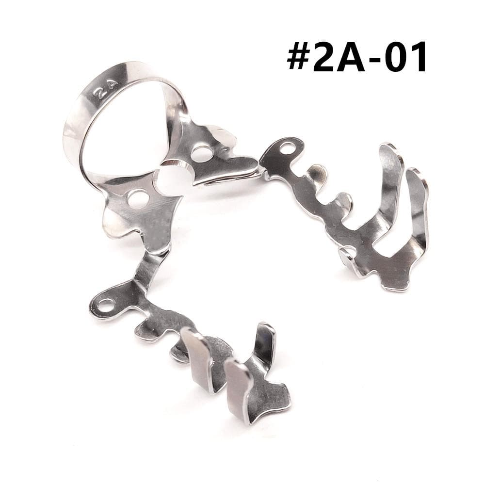 Dental Multi-Funtional Rubber Dam Clamp Dental Special Clips Clamps Stainless Steel Dentist Ortho Material Tool 1 piece NO.2A-01