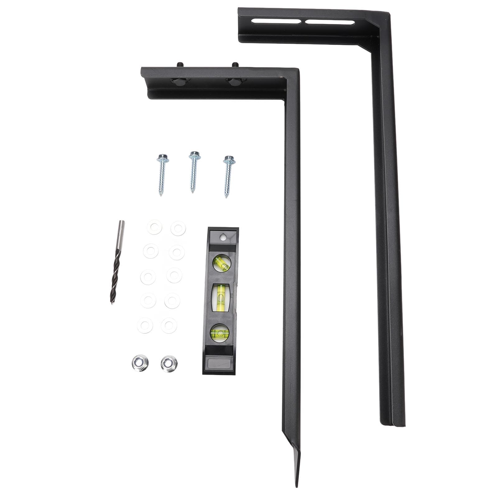 Fence Post Repair Kit Heavy Duty Steel Stakes Anchor Ground Spike for Inclined Broken Wooden Fences