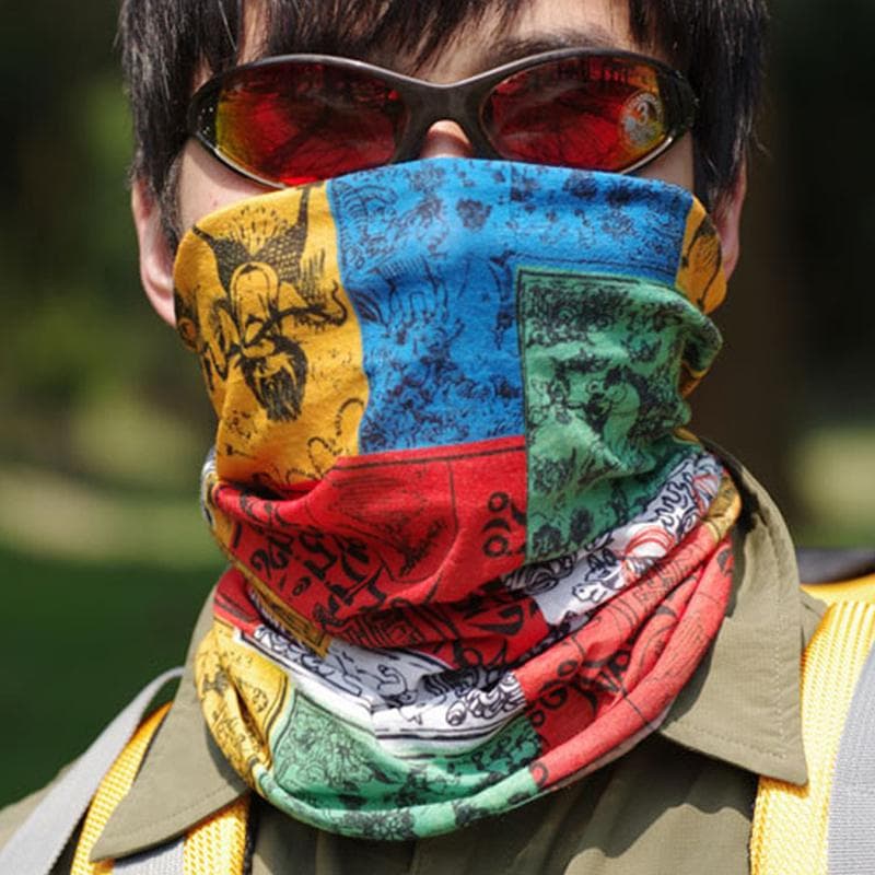 Outdoor Sports Cycling Bandana Unisex Camouflage Tactical Face Mask Multifunctional Magic Seamless Bandanas For Women Men Neck Gaiter