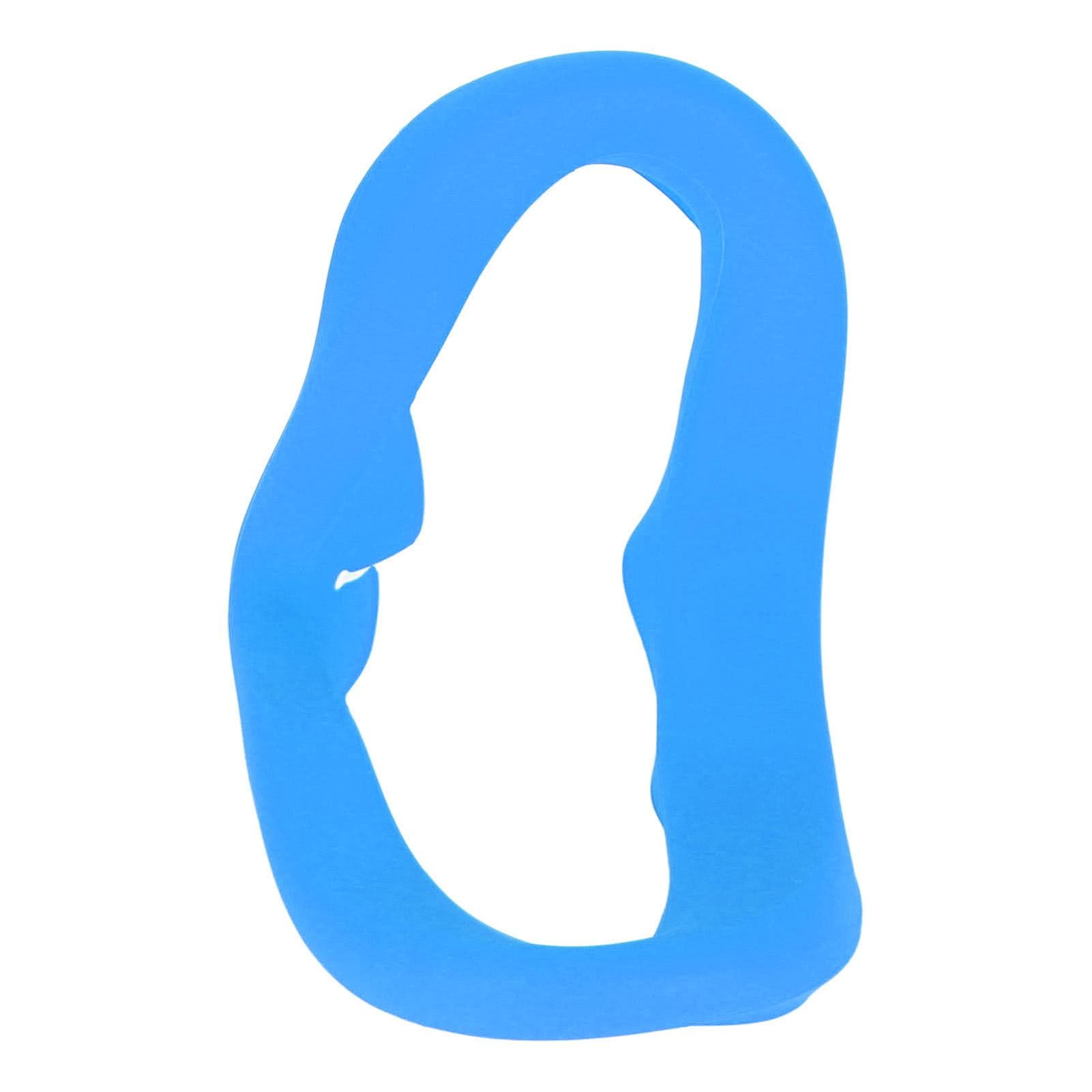 Silicone Cover Eye Pad for Quest 2 Sweatproof Washable Dustproof VR Cover Pad Replacement for VR blue