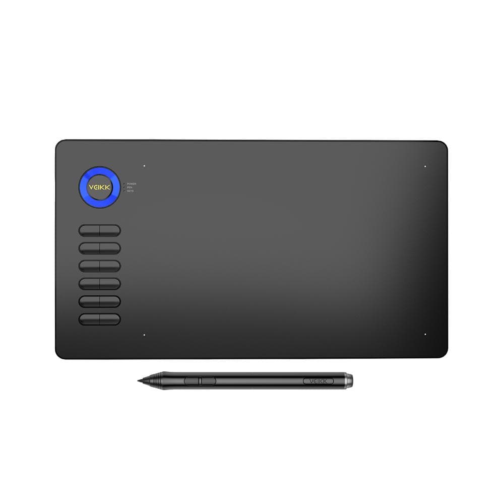 VEIKK Drawing Tablet A15 Graphic Tablet 10x6 inches Digital Drawing Tablet with 8192 Induction