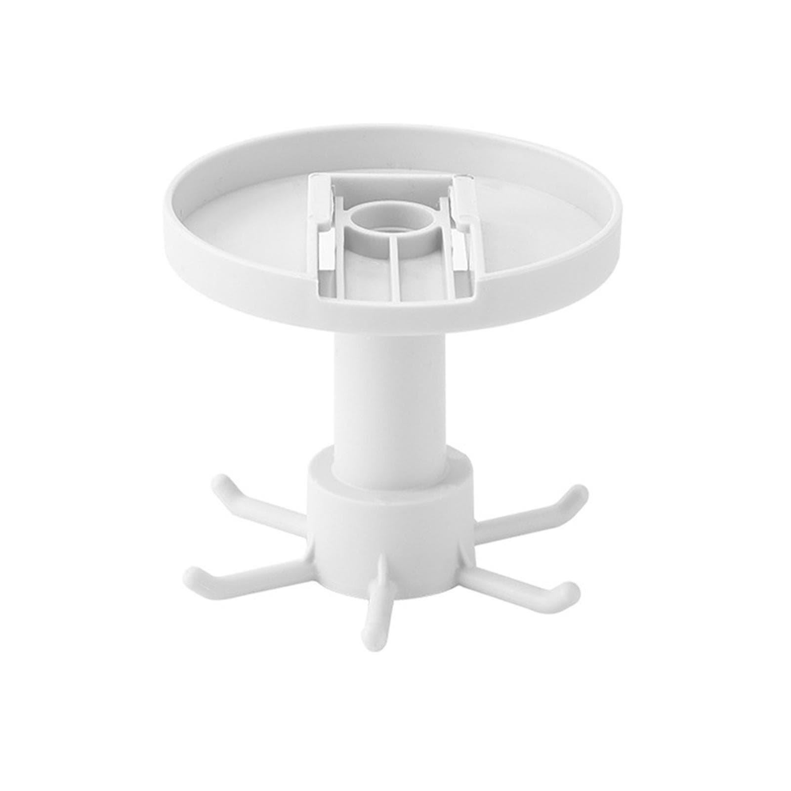 Tableware Storage Hanger Punch Free Hanging Rack Holder Under Shelves for Bathroom Kitchen Supplies white