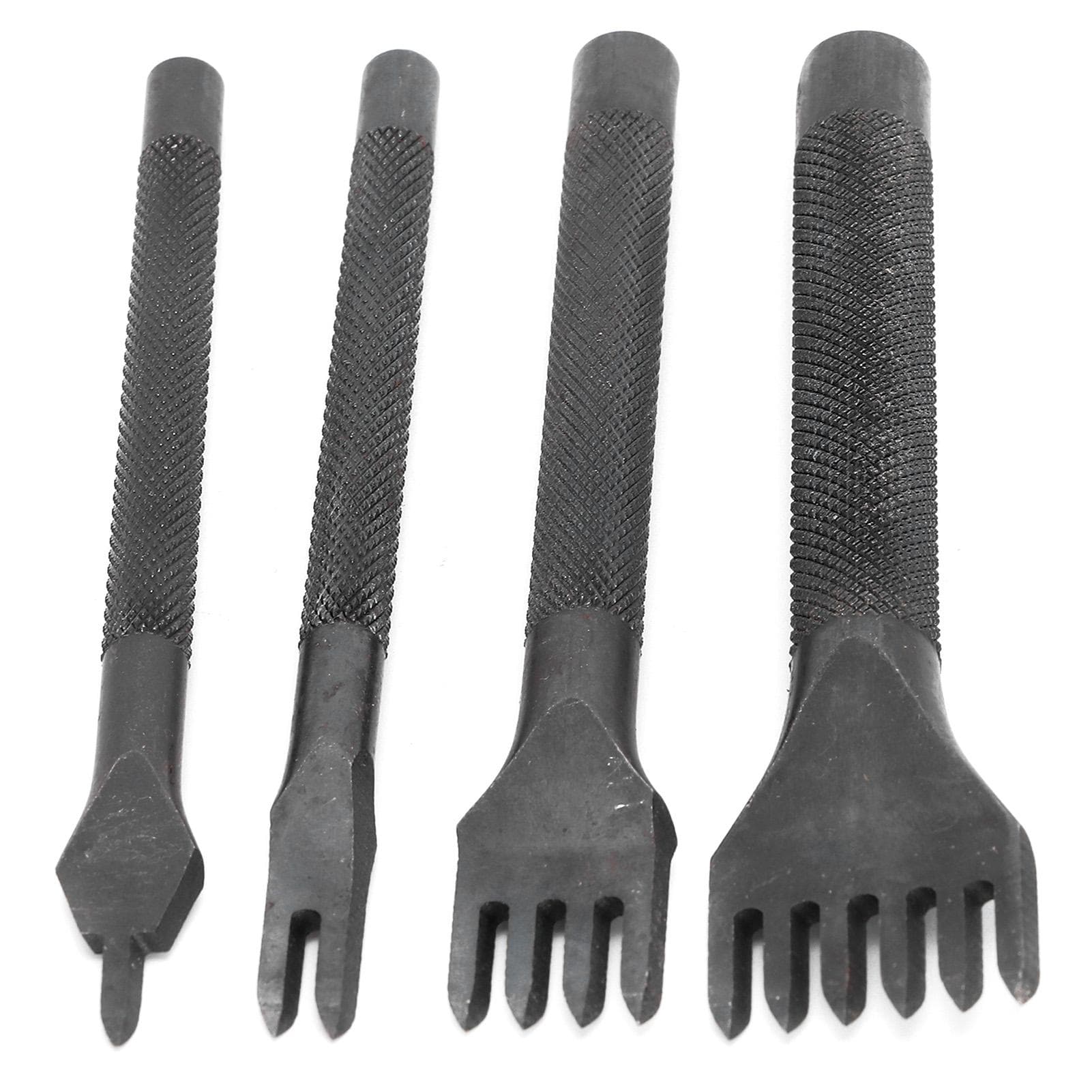 Leather Craft Tool Hole Punches 1246 Tooth DIY Punch Leather Suture Round Punch for Beginner