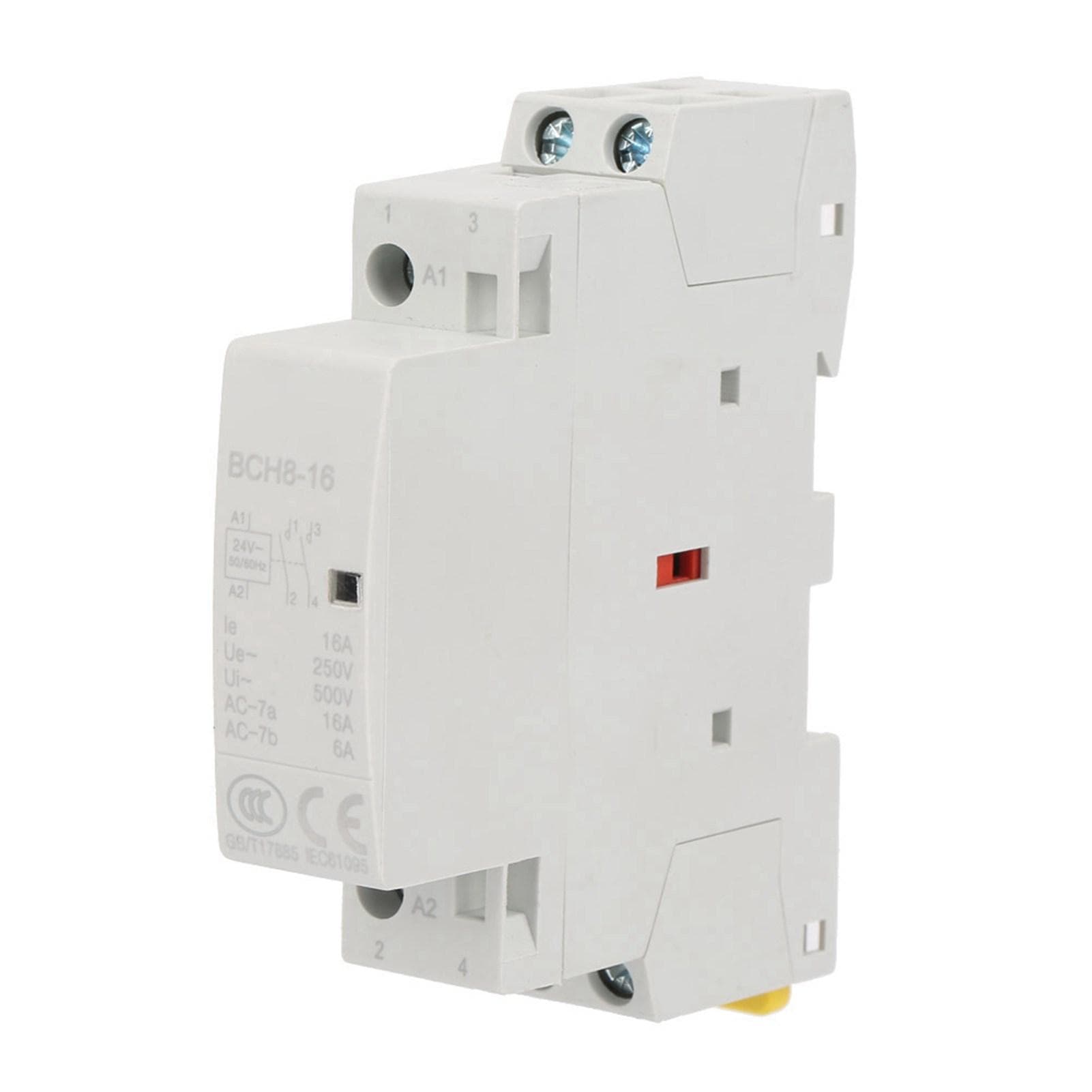 2P 16A 24V 2NO 5060HZ Din Rail Household?AC Contactor High Quality