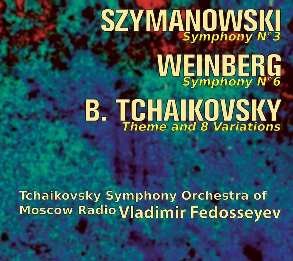 CD TCHAIKOVSKY SYMPHONY ORCHESTRA OF M - Sym 3 / Sym 6 / Theme & 8 Variation CR991095 Non Japan Classical Used