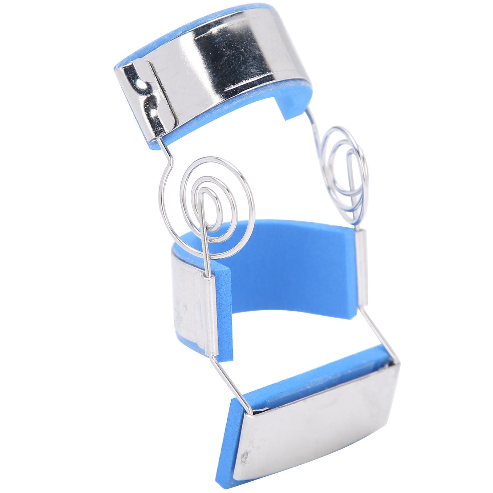Stainless Steel Finger Rehabilitation Trainer Sprain Fracture Fixing Finger StraightenerL L(for 6.5-9kg)
