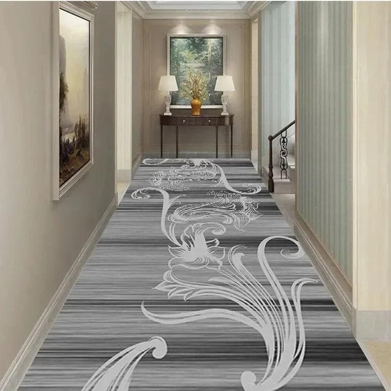 Modern Runner Long Corridor Carpets for Hallway Decoration Home Floor Mats Luxury Lobby Aisle Entryway Decor Area Rug Washable 80x160cm
