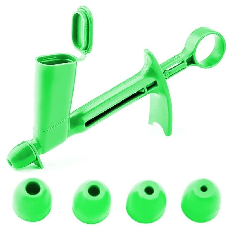 DIY Plastic Detachable Cake Decorating Baking Tool Sugar Craft Fondant Mold green