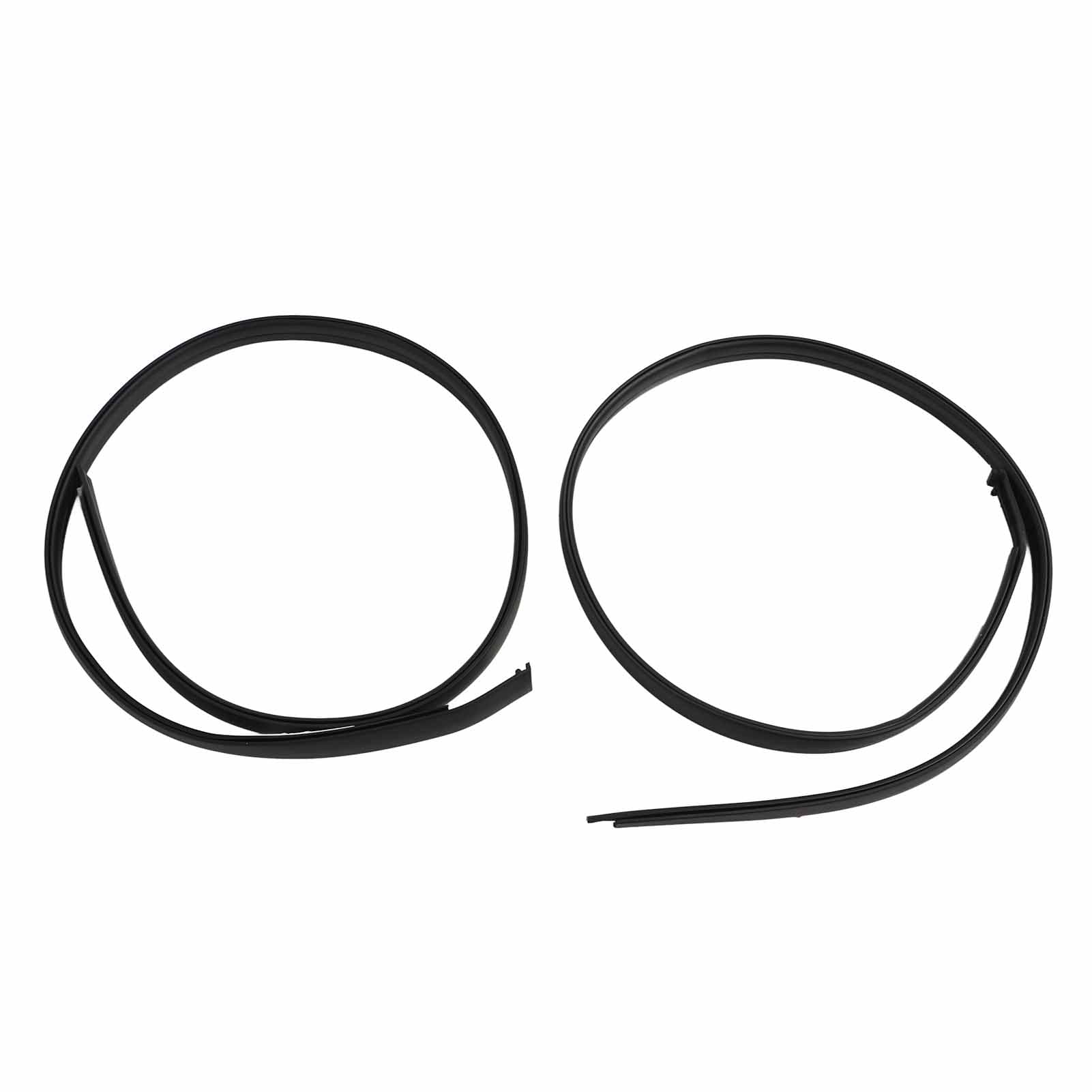 2Pcs Roof Molding Drip 75552?0C060 Rubber Weather Strips for Tundra Crew Max 2007 to 2021
