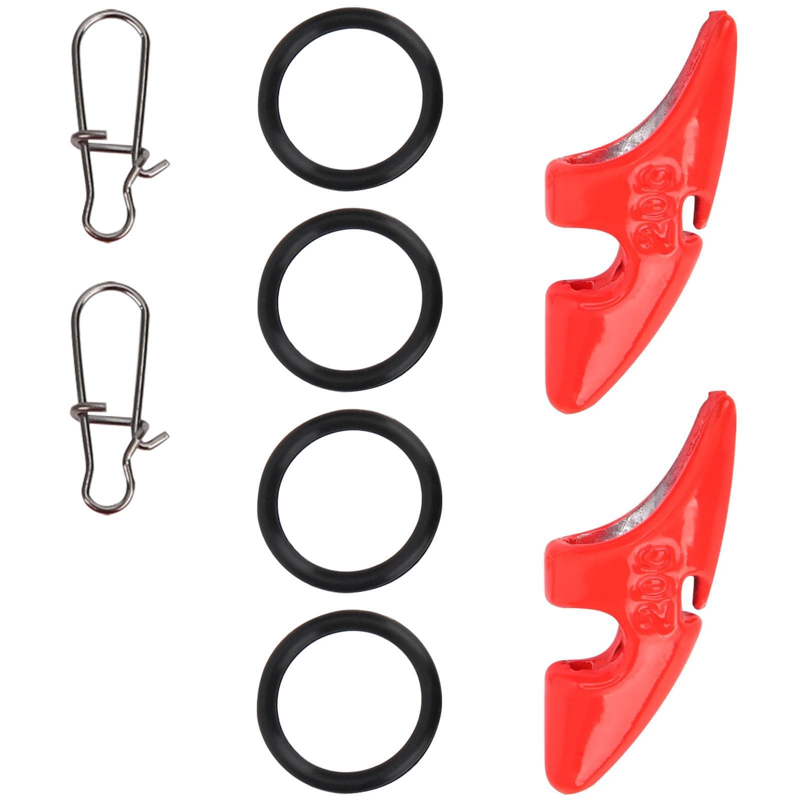 Shrimp Lure Head Cover Drop Weights Bait Sinker with Buckles for Fishing Accessories20g0.7oz