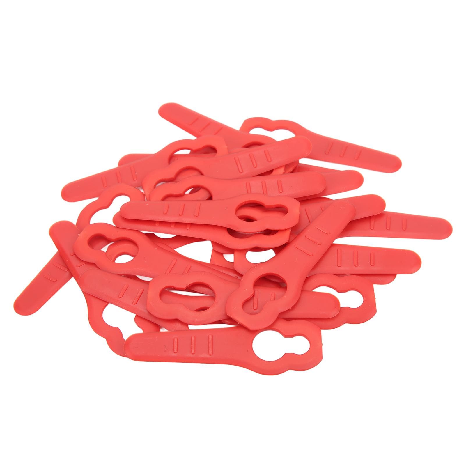 50PCS Lawn Mower Plastic Blade Grass Trimmer Replacement Blades Garden Cutting Pruning Tools