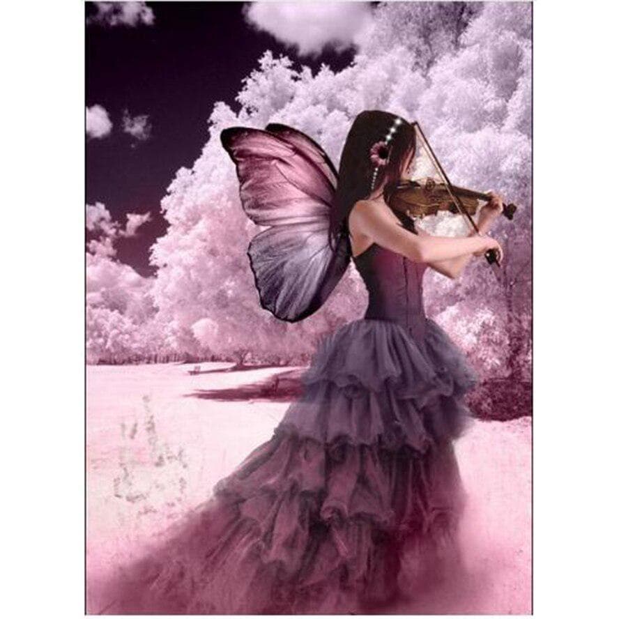 Snow Elf Beauty DIY Diamond Painting Decorative Rhinestone Mosaic Cross Stitch Diamond Embroidery 20X30CM