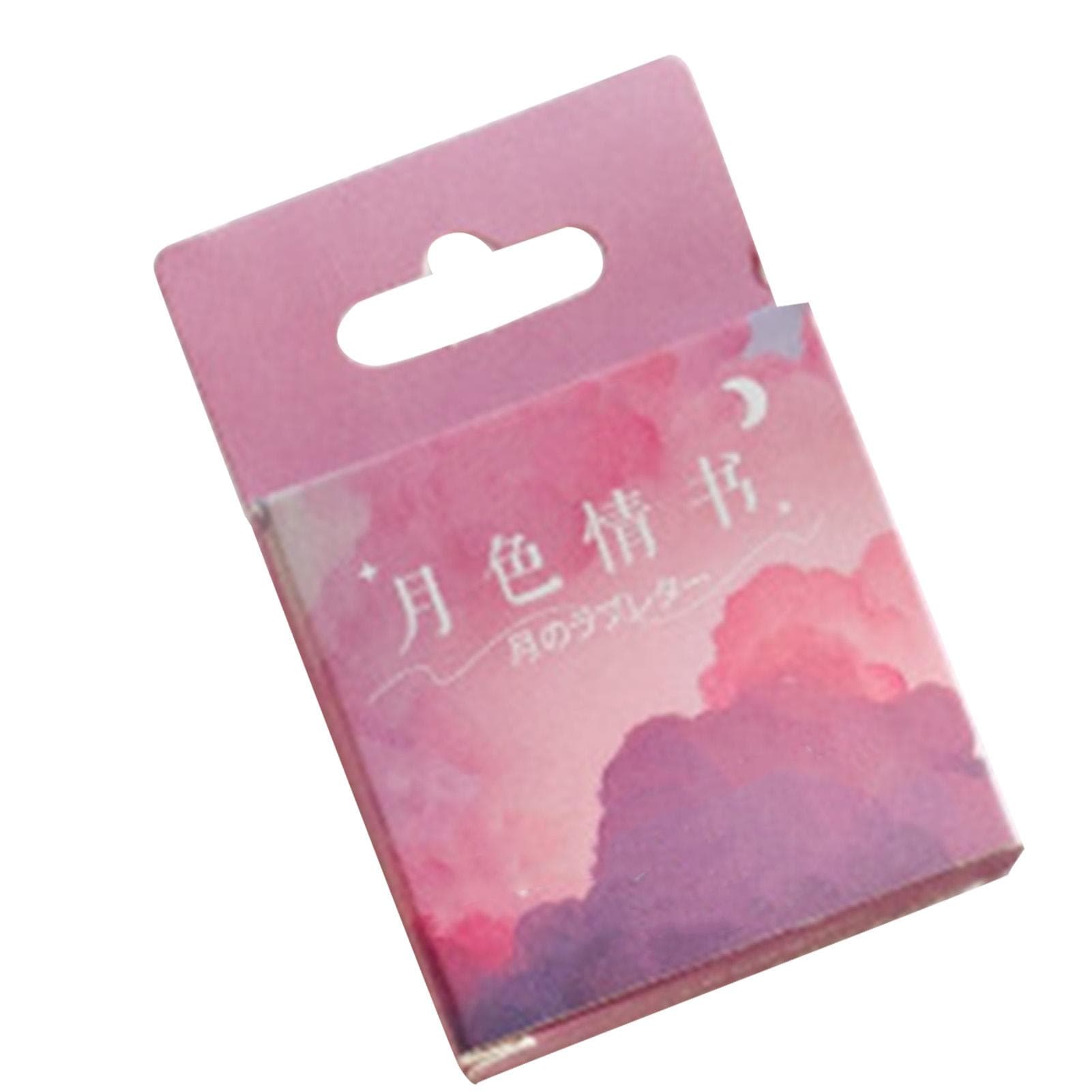 46 Sheets Romantic Scenery Sticker DIY Rich Patterns Decorative Planner Stickers Decal for Photo