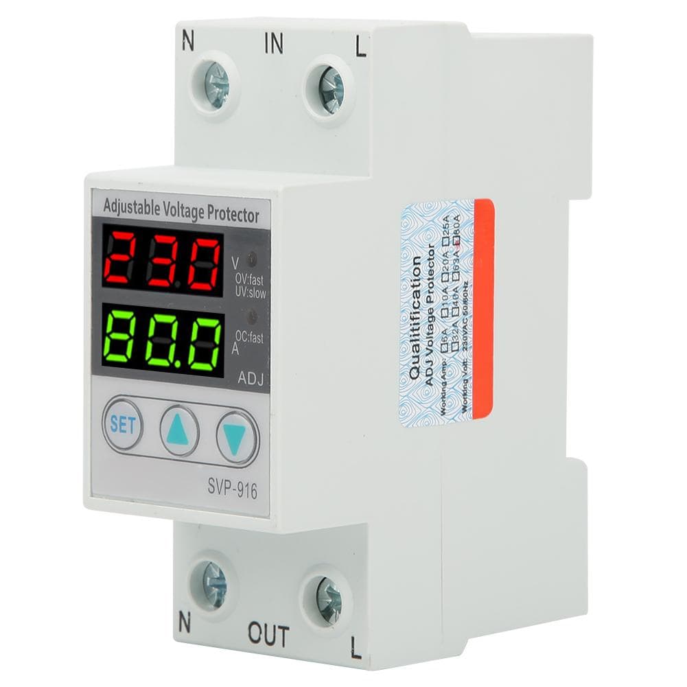 SVP?916 230V Adjustable Automatic Over Under Voltage Reset Protection Device