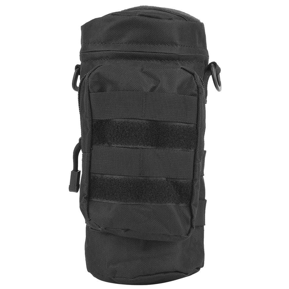 Outdoor Portable Water Bottle Pouch Holder Military Molle Kettle Backpack Bag Camping Hiking
