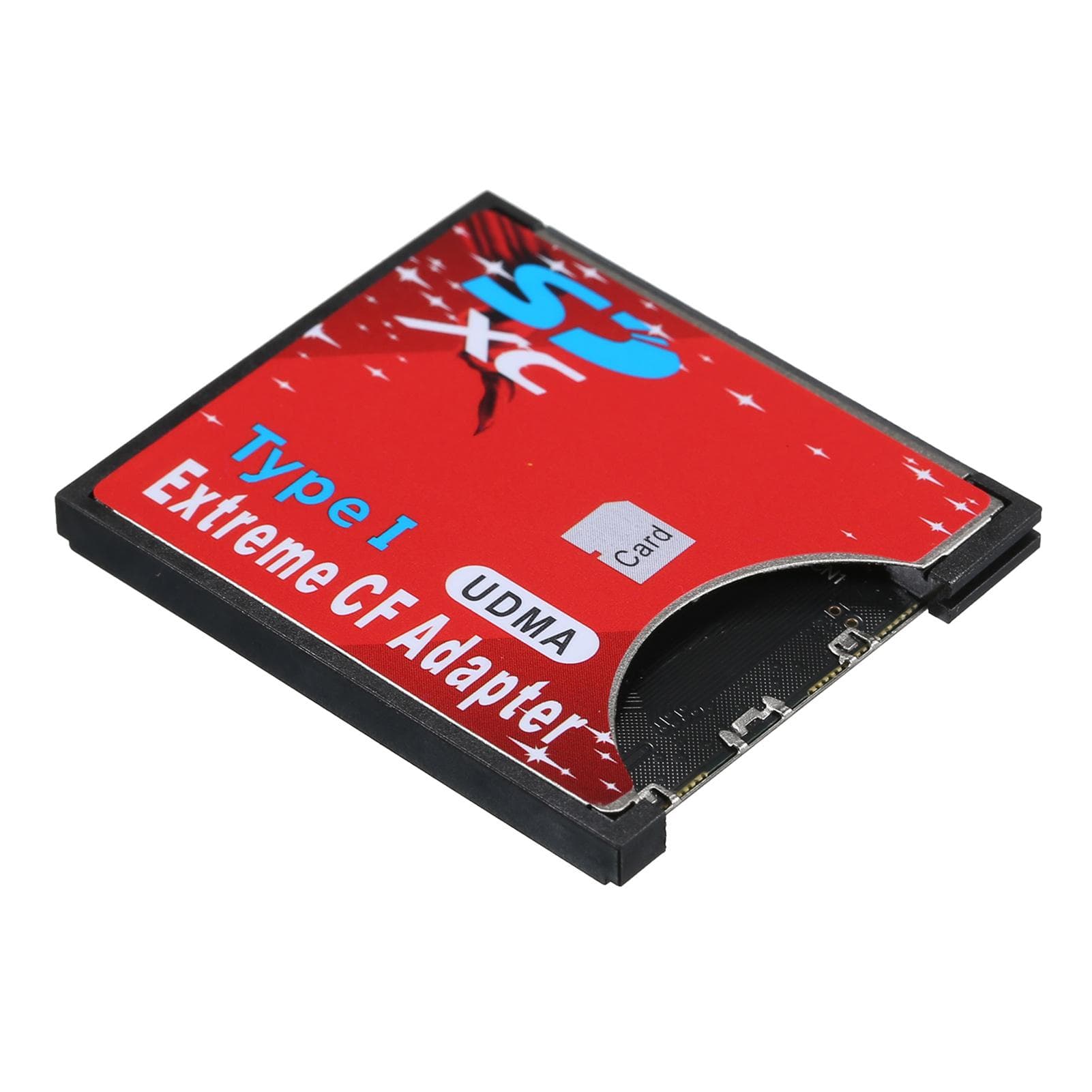 SD to CF Card Adapter to Standard Flash Type I Card Converter Adapter Card Reader for SLR Camera Support for WIFI SD Card