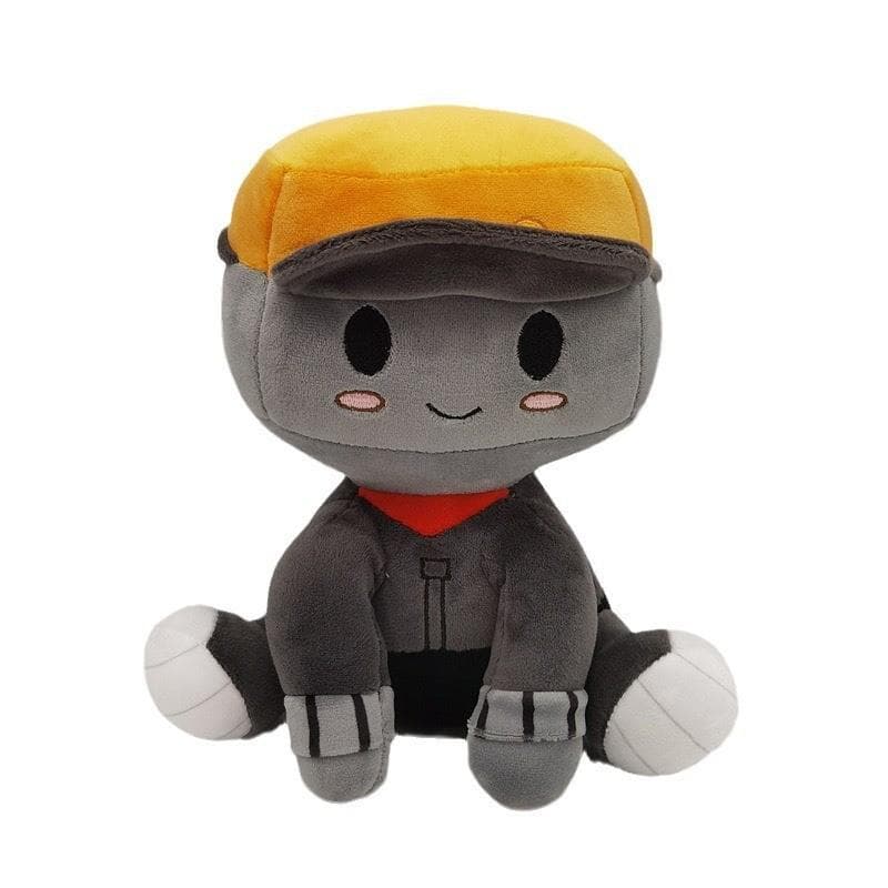 Blox Buddies Plush 7.8 Inch Blox Buddy Bacon Hair Noob Plushie Pet X Toys Stuffed Plush Pillow Decoration